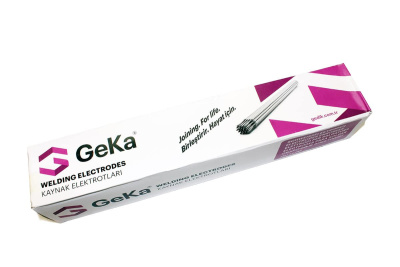 Электроды сварочные GEKA LASER 2,5х350, В47 5,0 кг (аналог УОНИ 13/55,ESB48) фото