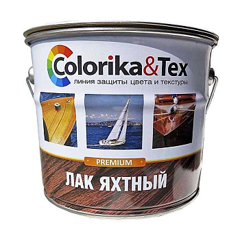 Лак яхтный полуматовый Colorika&Tex (2,7 л) картинка