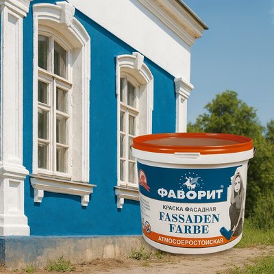 фасад после реставрации с посмощью Фаворит