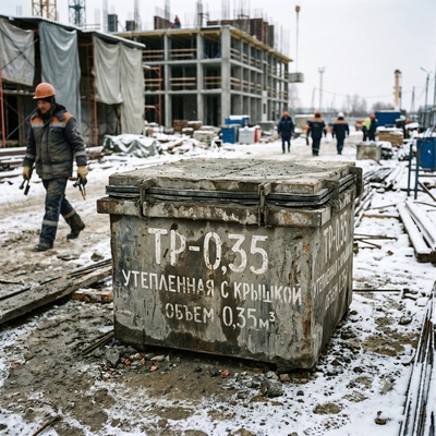 тара утепленная с крышкой