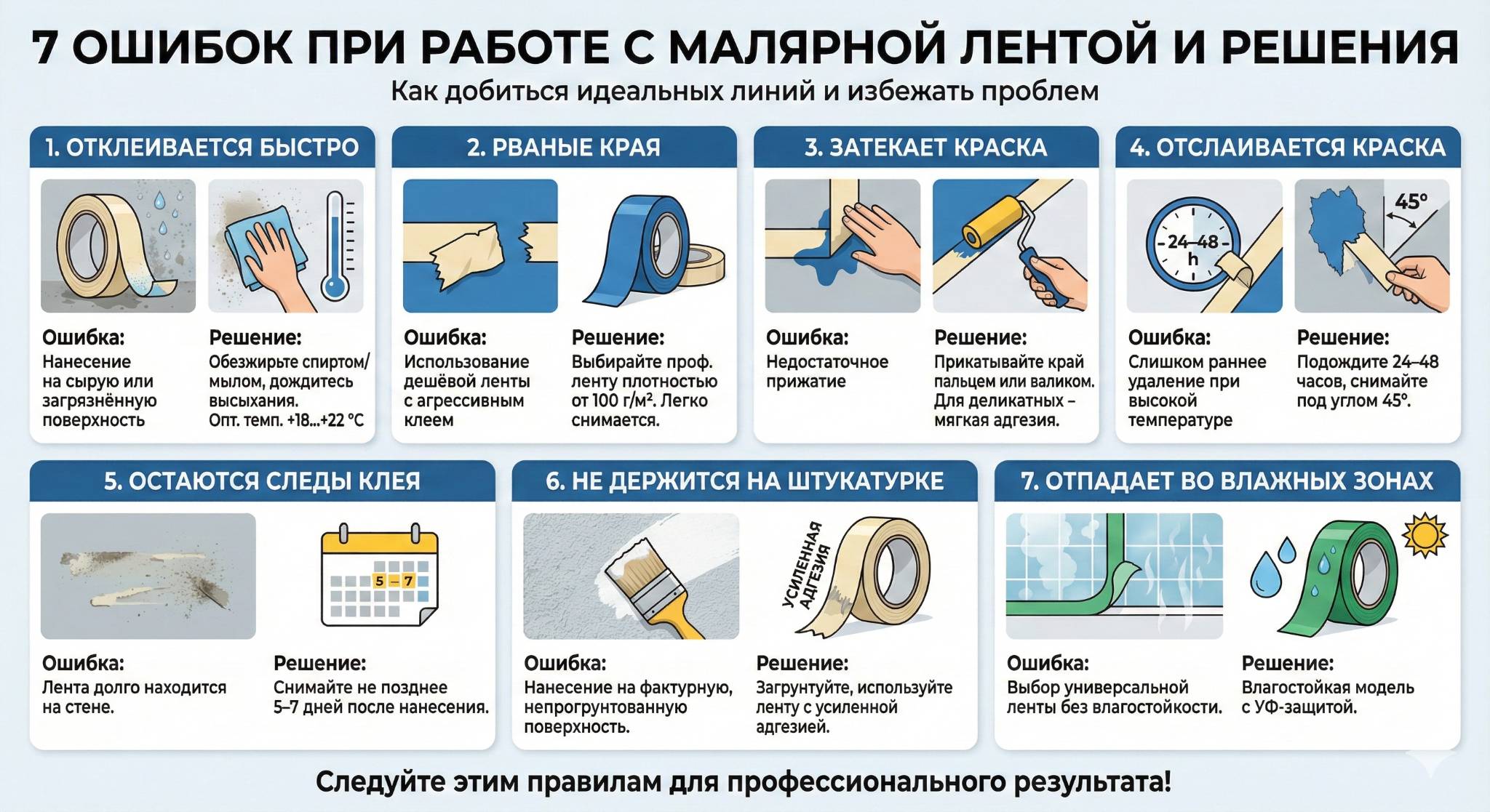 как рабдотать с малярной лентой инструкция