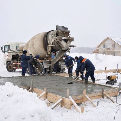 использование противоморозных добавок зимой