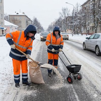 использование технической соли