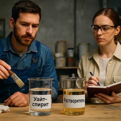 уайт-спирит или растворитель