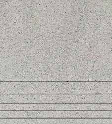 Керамогранит СТУПЕНЬ Квадро Декор Соль-Перец серый матовый, 300*300*7мм, 1,53м2/уп, 73,44м2/под
