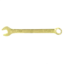 Ключ комбинированный 13 мм, желтый цинк Сибртех картинка