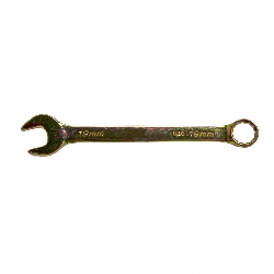 Ключ комбинированный 19 мм, желтый цинк СИБРТЕХ картинка