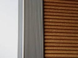 F-профиль для террасной доски MasterDeck  алюминиевый анодир.Шампань, 30*58,5*3800мм, шт