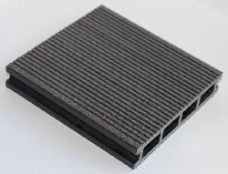 Террасная доска MasterDeck Classic узкий+широкий вельвет Антрацит 140*26*6000мм, шт картинка