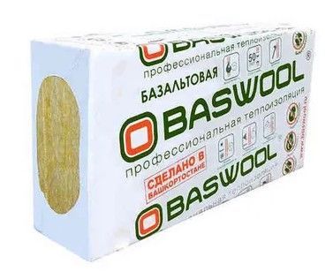 Теплоизоляция BASWOOL ФАСАД  140 1200*600*150 (2 шт, 1.44 м2, 0.216 м3)
