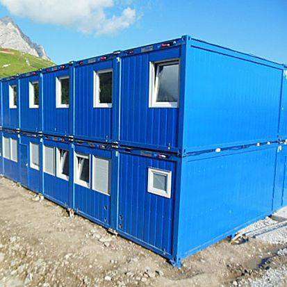 2-х этажное общежитие для ИТР на строительном объекте в горах Кавказа
