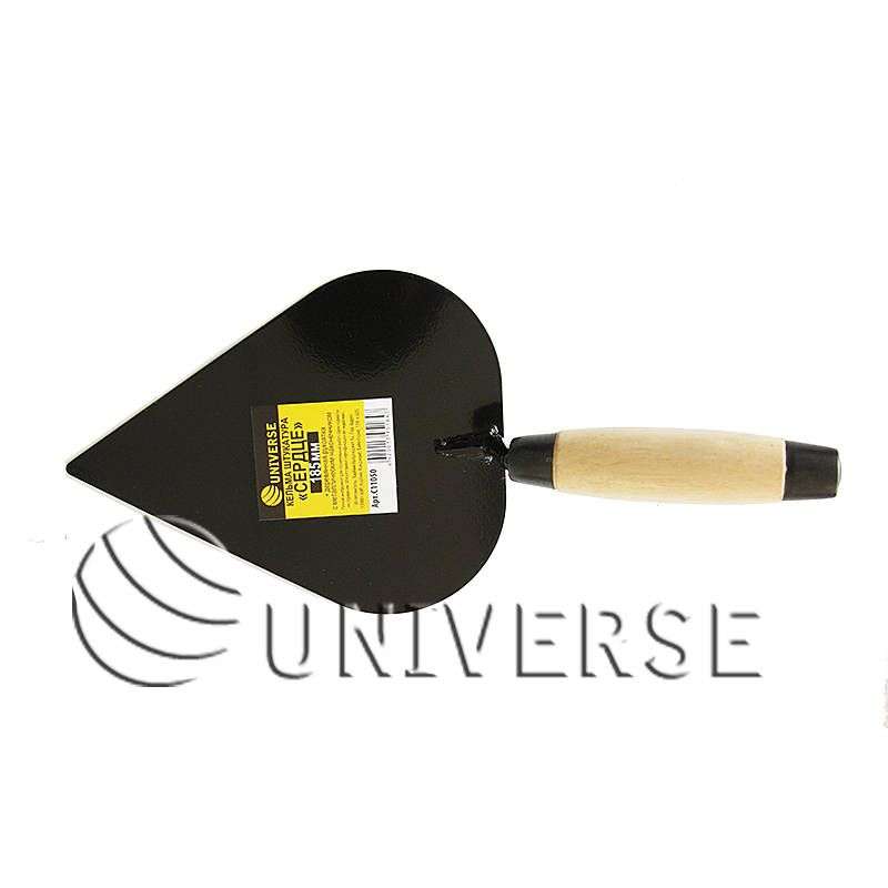 Кельма штукатура UNIVERSE "Сердце" 185 мм ( 120 шт/кор,12шт/упак)
