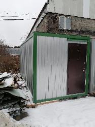 Блок контейнер (бытовка) БК-101 (6,0х2,40 с тамбуром) картинка
