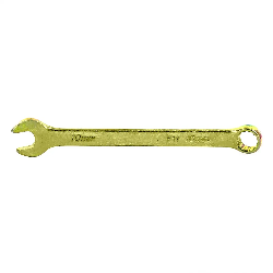 Ключ комбинированный 10 мм, желтый цинк Сибртех картинка