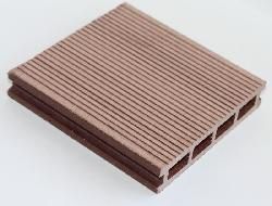 Террасная доска MasterDeck Classic узкий+тиснение под дерево Тик 140*26*3000мм, шт картинка