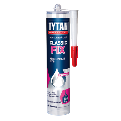 Монтажный клей Tytan Professional Classic Fix 310 мл фото