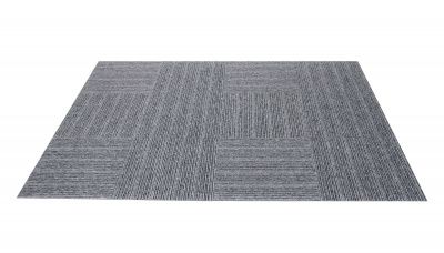 Плитка ковровая Condor Solid Stripes 175, 500*500мм, 5,5мм/3,5мм/550 г/м2, PA, 5м2 фото