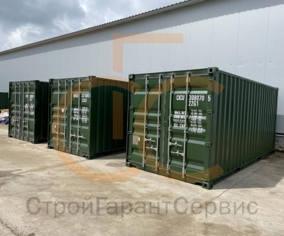 Морской контейнер сухогрузный, 20-ти футовый, стандартный, новый («one way»*) DryCube, «RAL»** фото