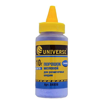 Порошок меловой UNIVERSE для разметочных шнуров 110 гр. синий картинка