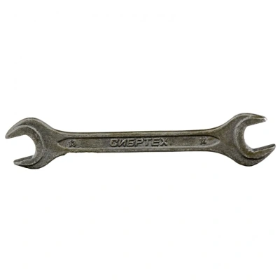 Ключ рожковый  13х14 мм, CrV, фосфатированный, ГОСТ 2839// СИБРТЕХ	 фото
