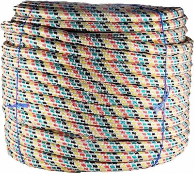 Шнур плетеный полипропиленовый 18 мм,24 пряди,2350 кгс (бухта 100 м) фото