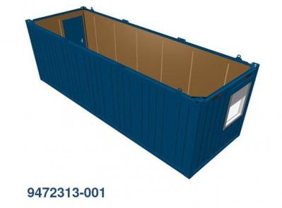 24-х футовый офисно-бытовой блок-контейнер CONTAINEX (РФ/Европа) фото