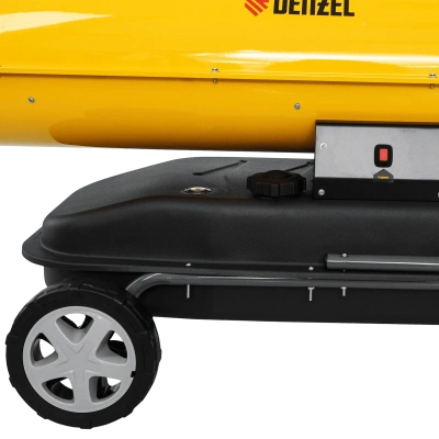 Тепловая пушка дизельная Denzel DHG-50, 50 кВт, 1100 м3/ч, прямой нагрев фото
