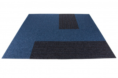 Плитка ковровая Condor Solid Stripes 578, 500*500мм, 5,5мм/3,5мм/550 г/м2, PA, 5м2 фото