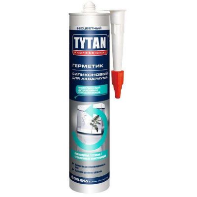 Герметик силиконовый Tytan Professional для аквариума бесцветный 310 мл фото