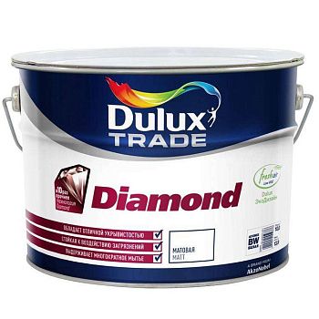 Краска Dulux Diamond Matt BW 10 л фото